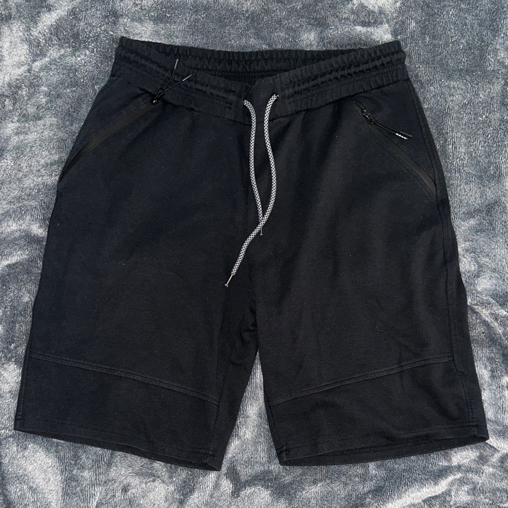 Black Men's Casual Shorts - XL